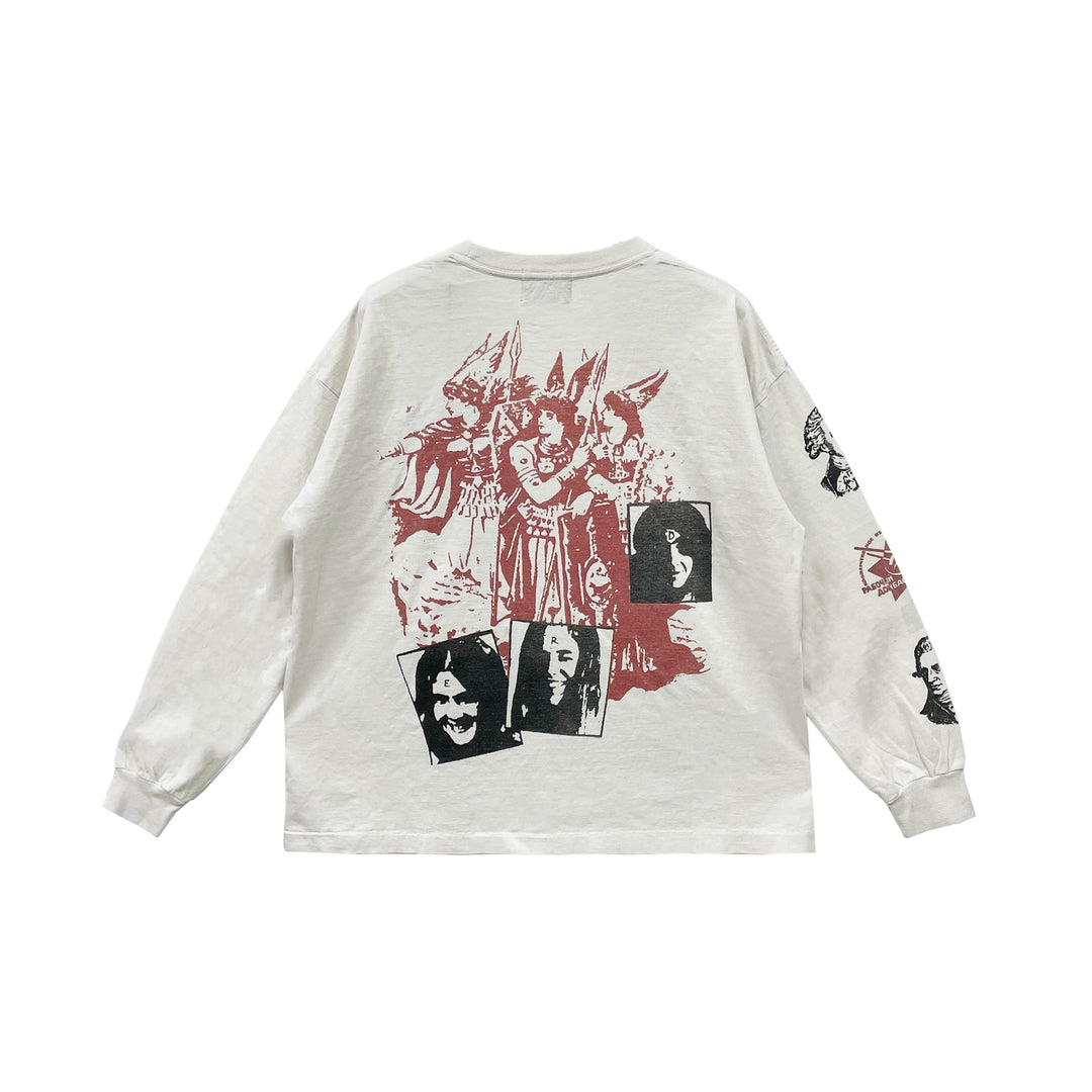 Enfants Riches Déprimés The Living Altarls White Long Sleeve T-Shirt Tee - SHENGLI ROAD MARKET