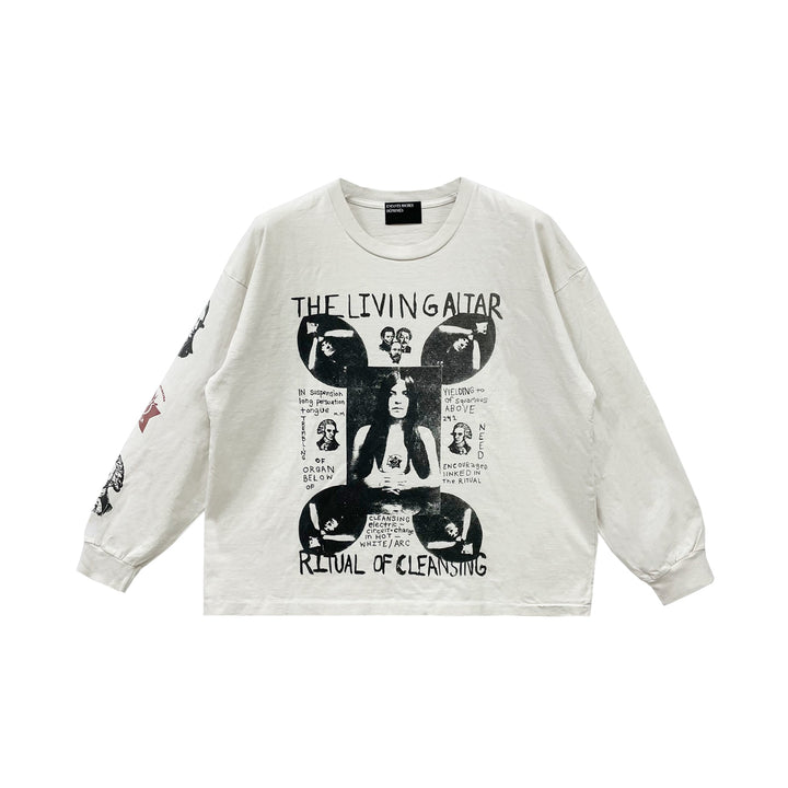 Enfants Riches Déprimés The Living Altarls White Long Sleeve T-Shirt Tee - SHENGLI ROAD MARKET