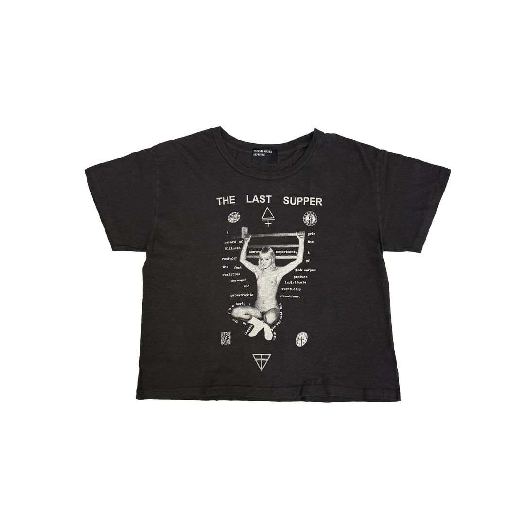 Enfants Riches Déprimés The Lsat Supper Faded Black Short Sleeve Tee - SHENGLI ROAD MARKET