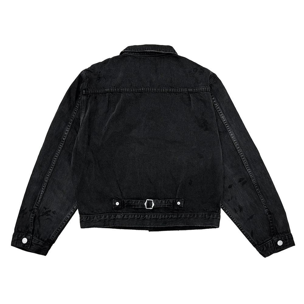 Enfants Riches D¨¦prim¨¦s Type Vll Pin Assemblage Denim Jacket - SHENGLI ROAD MARKET