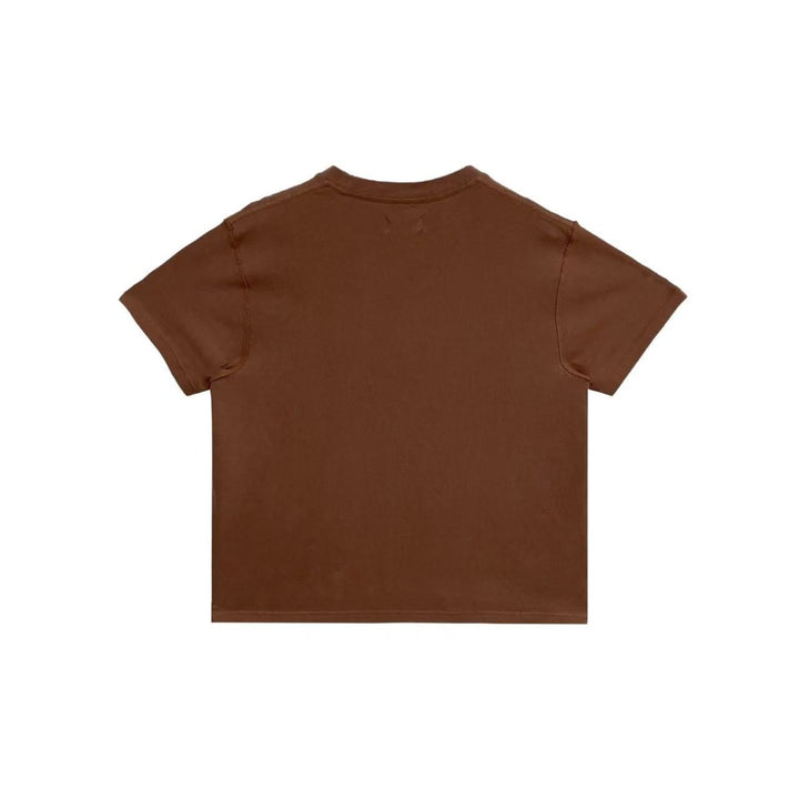 ERL Ripped Collar Skull Red Car Short Sleeve T-Shirt Tee - SHENGLI ROAD MARKET