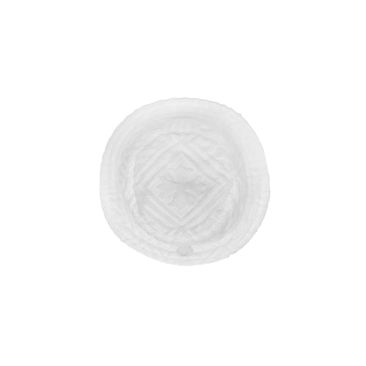 Chrome Hearts Cross Leather Patch Terry Fabric Hat