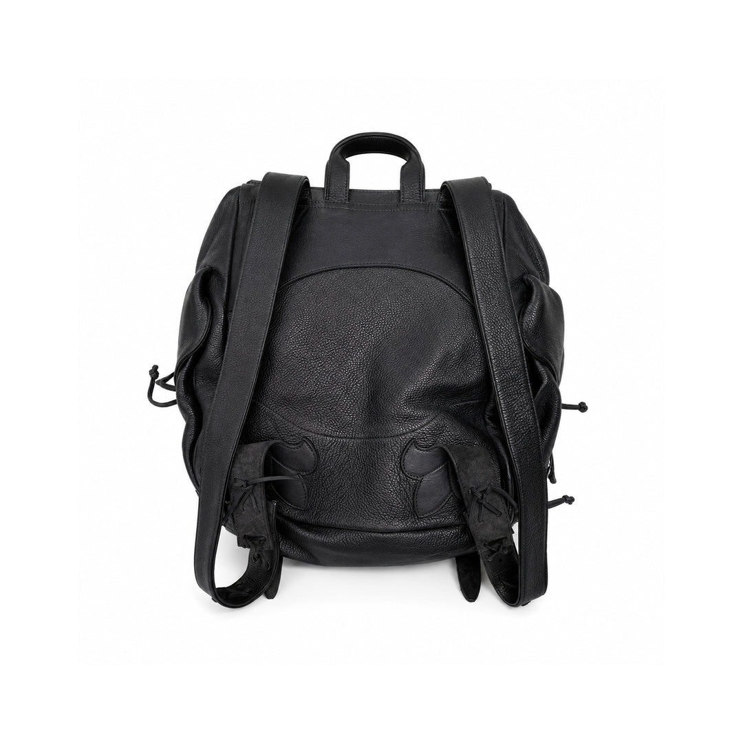 Chrome Hearts Filigree Cross Gunslinger Leather Backpack