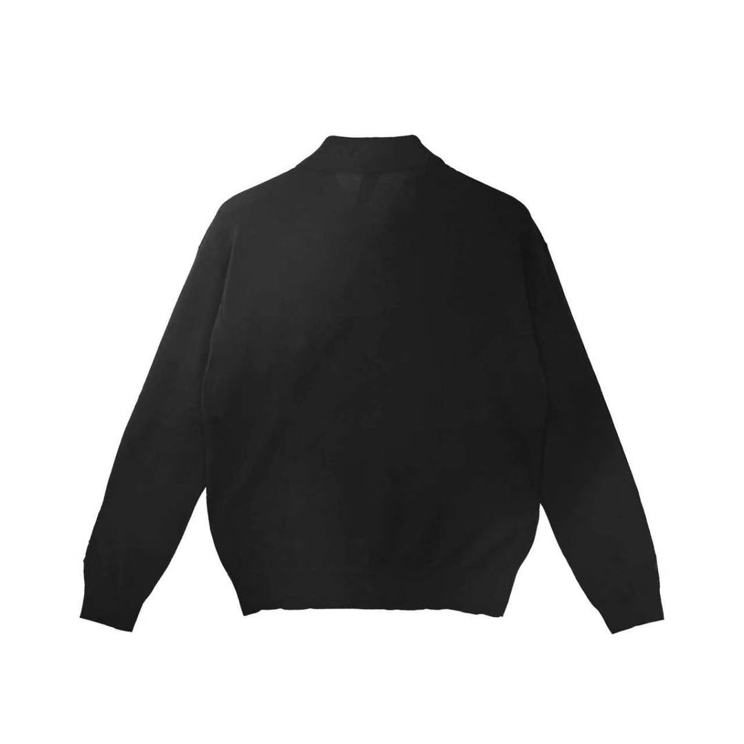 Chrome Hearts Silk Cashmere Black Cardigan