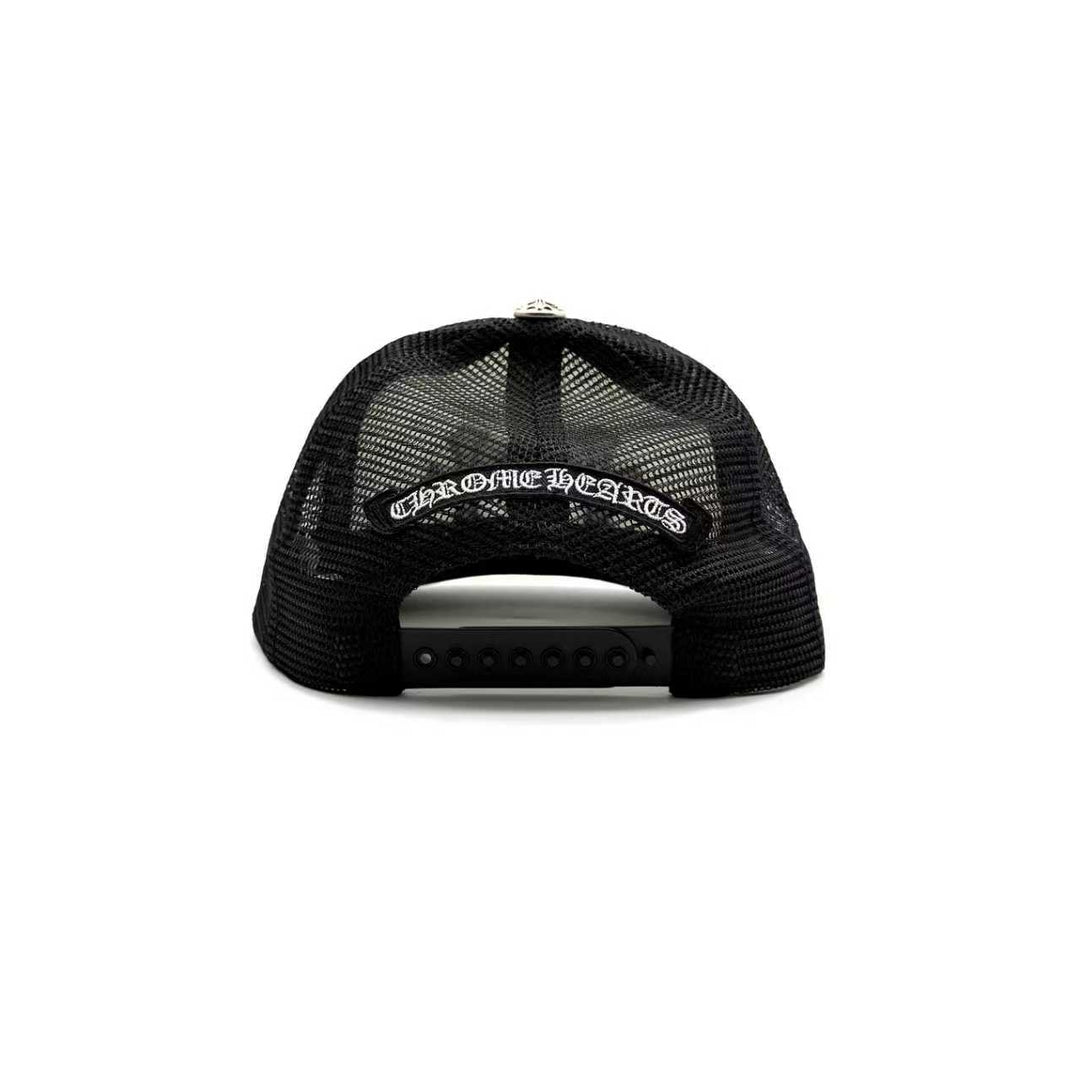 Chrome Hearts Multi Triple Leather Cross Trucker Cap