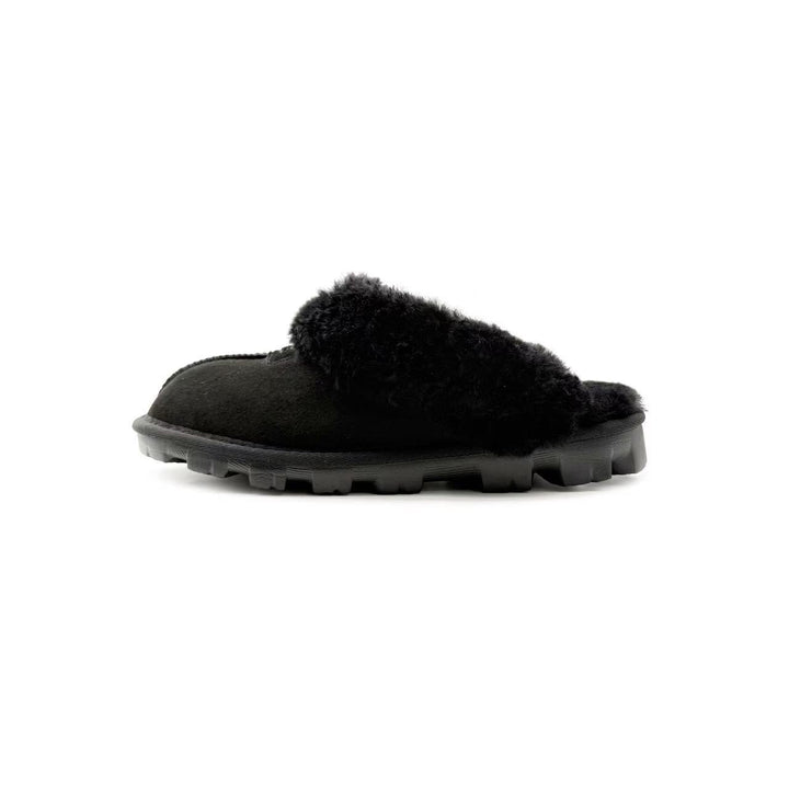 Chrome Hearts Ugg Silver Dagger Black Slip-on Slipper
