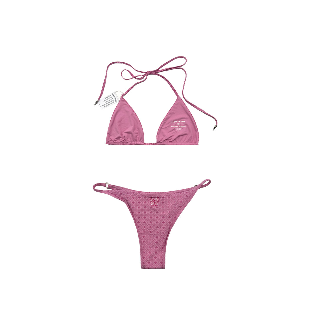 Chrome Hearts Dipped In Blue Pink Bikini