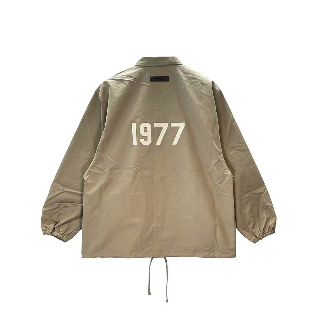 Fear Of God Essentials Coaches Oak Jacket - SRM