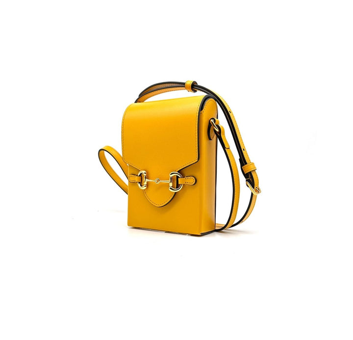 Gucci GG Marmont Yellow Mini Crossbody Bag - SHENGLI ROAD MARKET