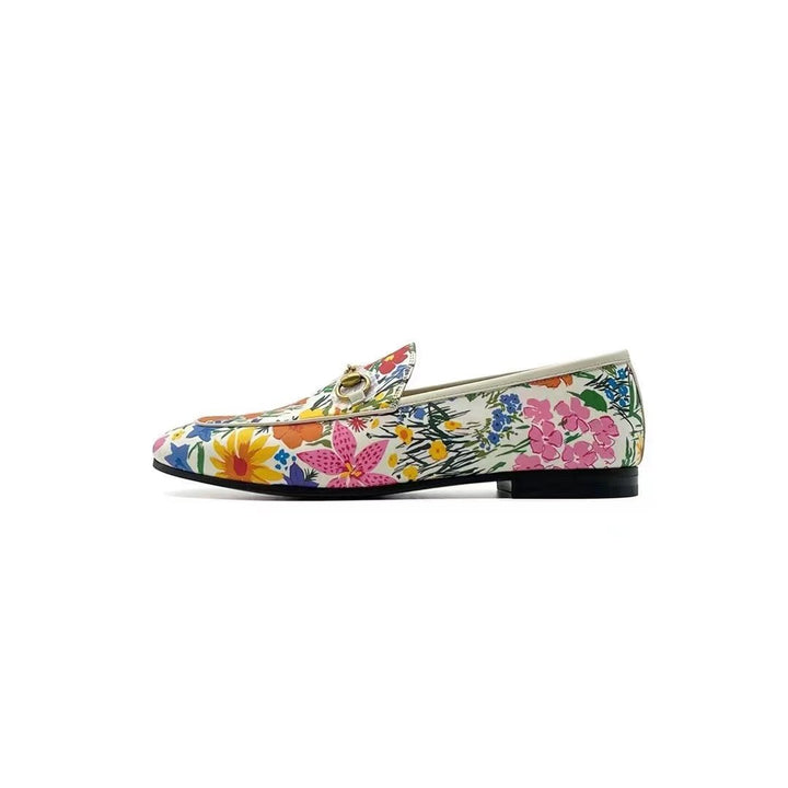 Gucci Ken Scott Jordaan Flora Print Loafers - SHENGLI ROAD MARKET