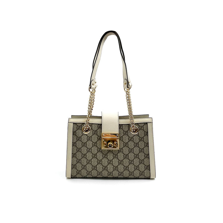 Gucci Padlock GG Supreme Small Chain Shoulder Bag - SHENGLI ROAD MARKET