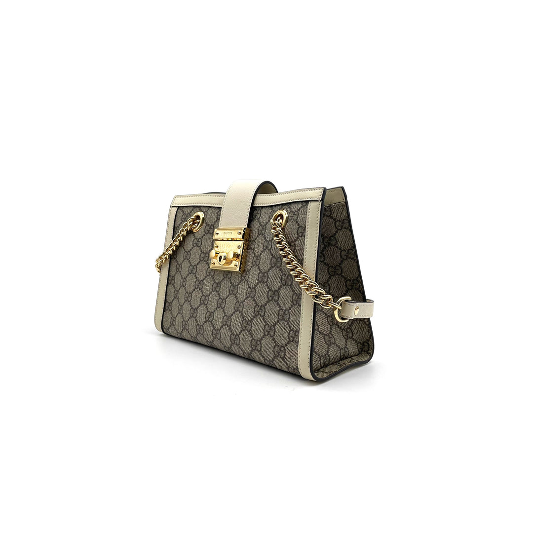 Gucci Padlock GG Supreme Small Chain Shoulder Bag - SHENGLI ROAD MARKET