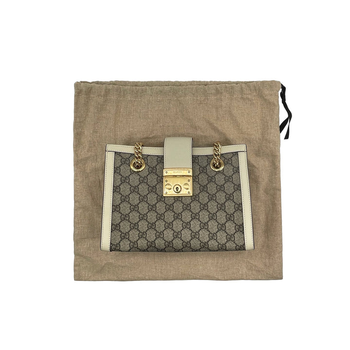 Gucci Padlock GG Supreme Small Chain Shoulder Bag - SHENGLI ROAD MARKET