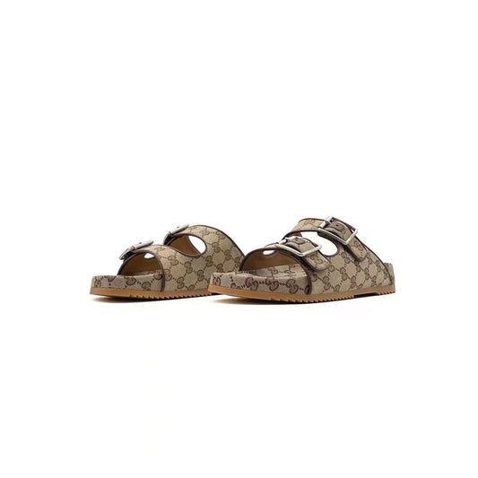 Gucci Slide Sandal With Straps - SHENGLI ROAD MARKET