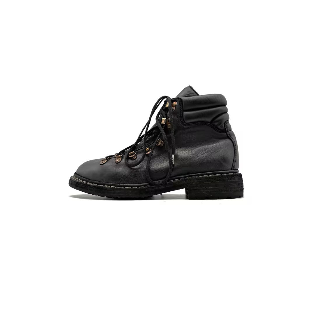 GUIDI 19 Horse Full Grain Hiking Boots - SHENGLI ROAD MARKET