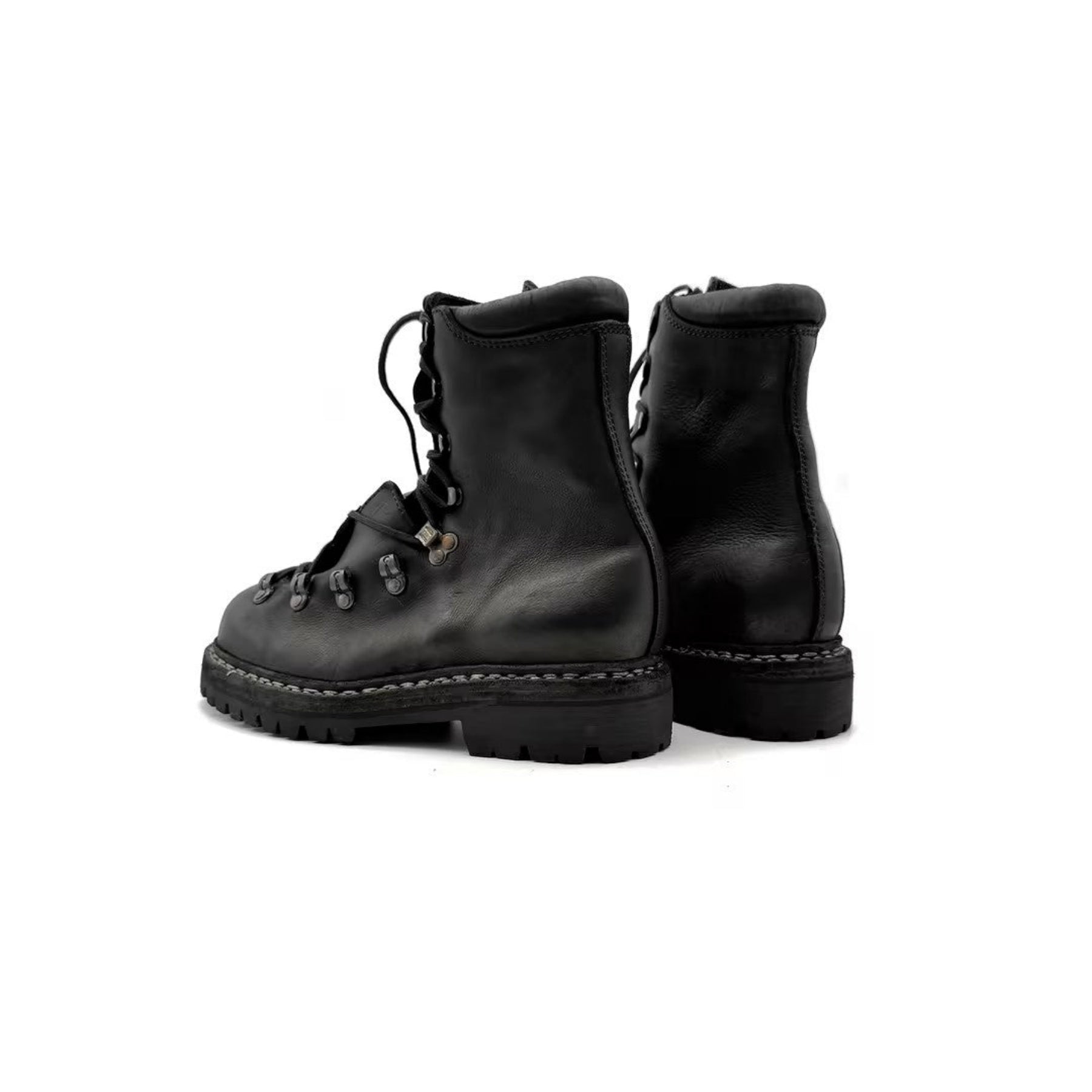 GUIDI 20 Modulated Calf Full Grain Hiking Boots - SRM – SHENGLI