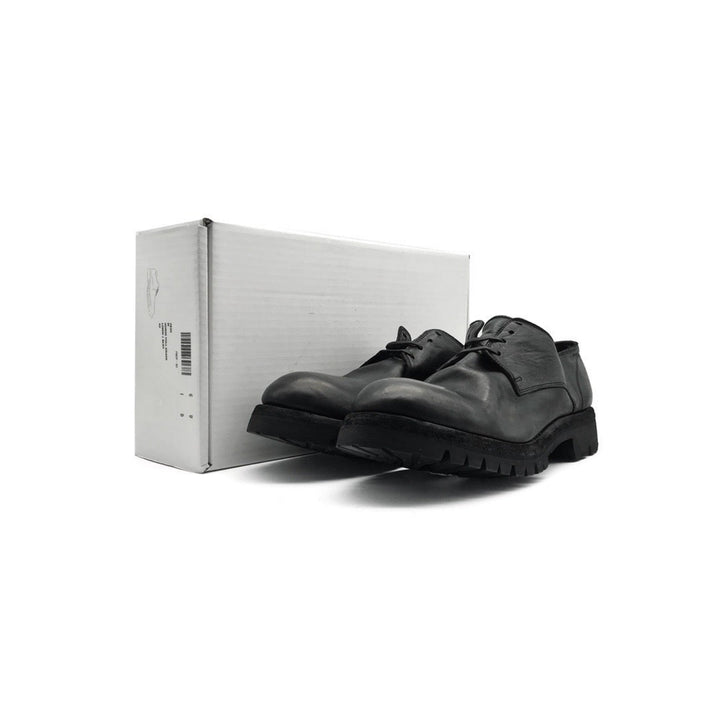 GUIDI 792V 말 풀 그레인 래더 더비 슈즈