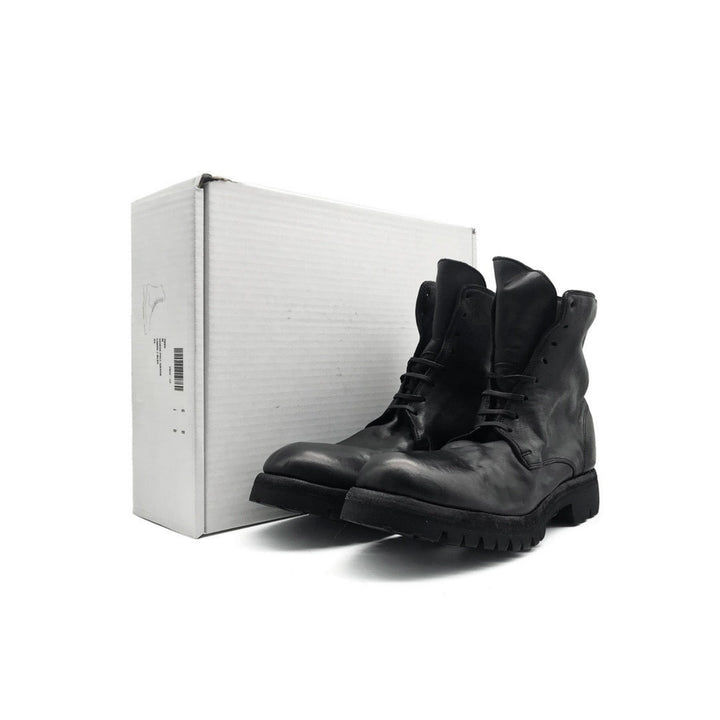 GUIDI 795V 말 풀 그레인 가죽 부츠