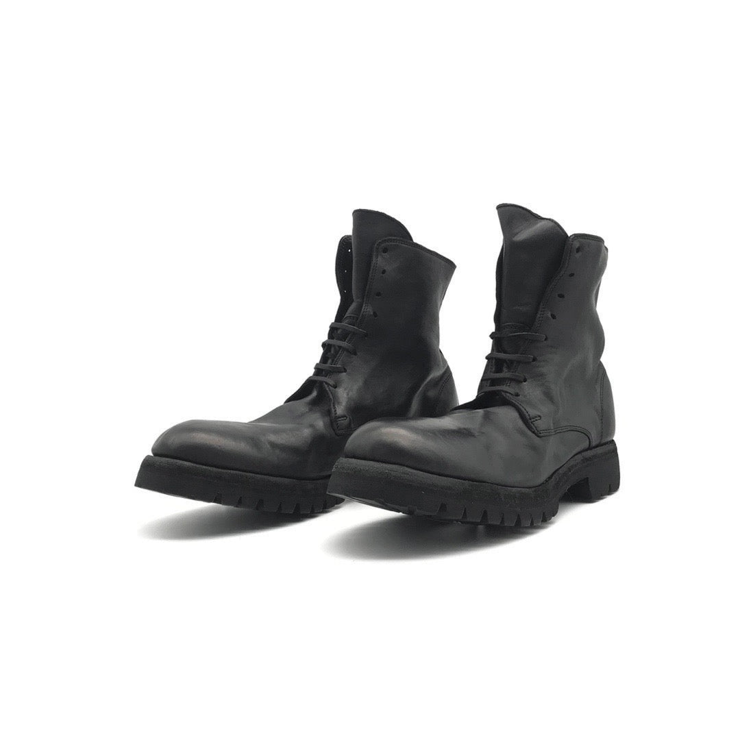 GUIDI 795V 말 풀 그레인 가죽 부츠