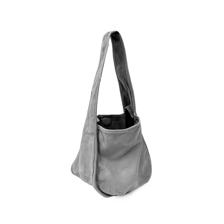 GUIDI CA02 Horse Leather Grey HOBO Bag - SHENGLI ROAD MARKET