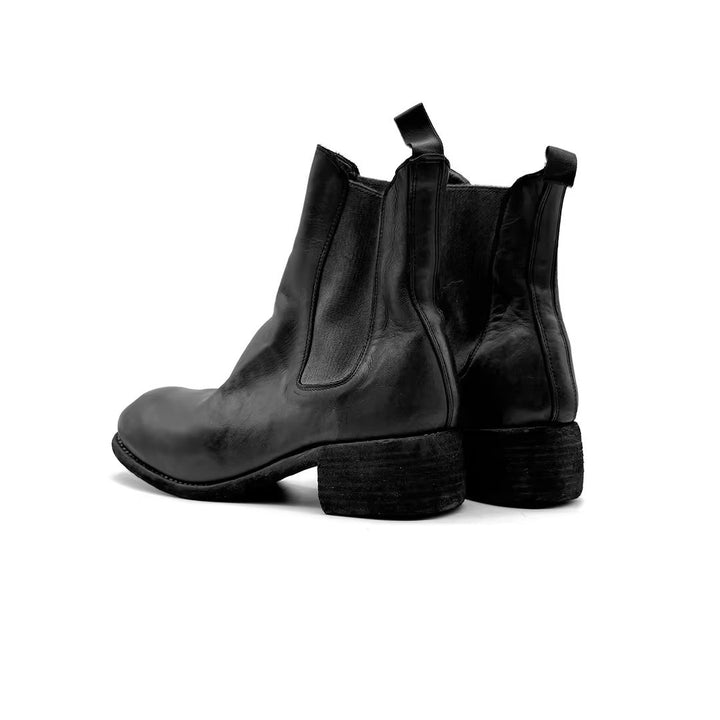 GUIDI PL07 Horse Full Grain Orthopaedic Chelsea Voots - SHENGLI ROAD MARKET