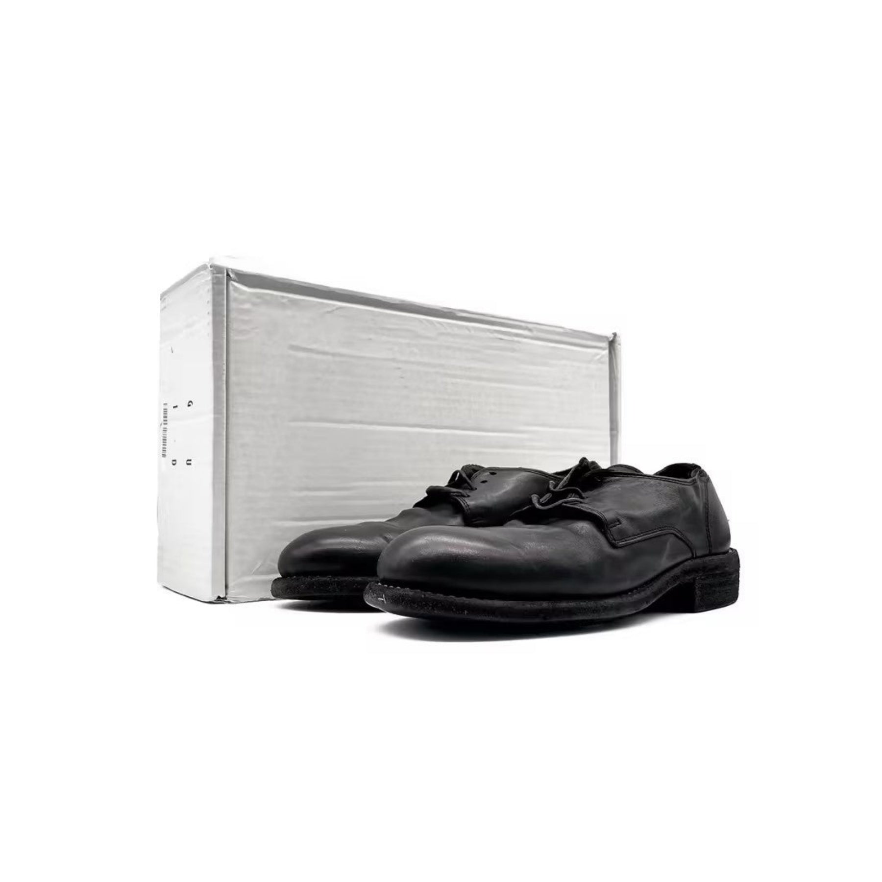 GUIDI Soft Horse Grain 992 Derby Leather Shoes - SRM – SHENGLI