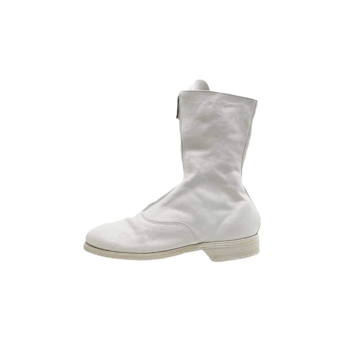 GUIDI Soft Horse Grain Women 310 Front Zip Leather Women's Boots - SHENGLI ROAD MARKET