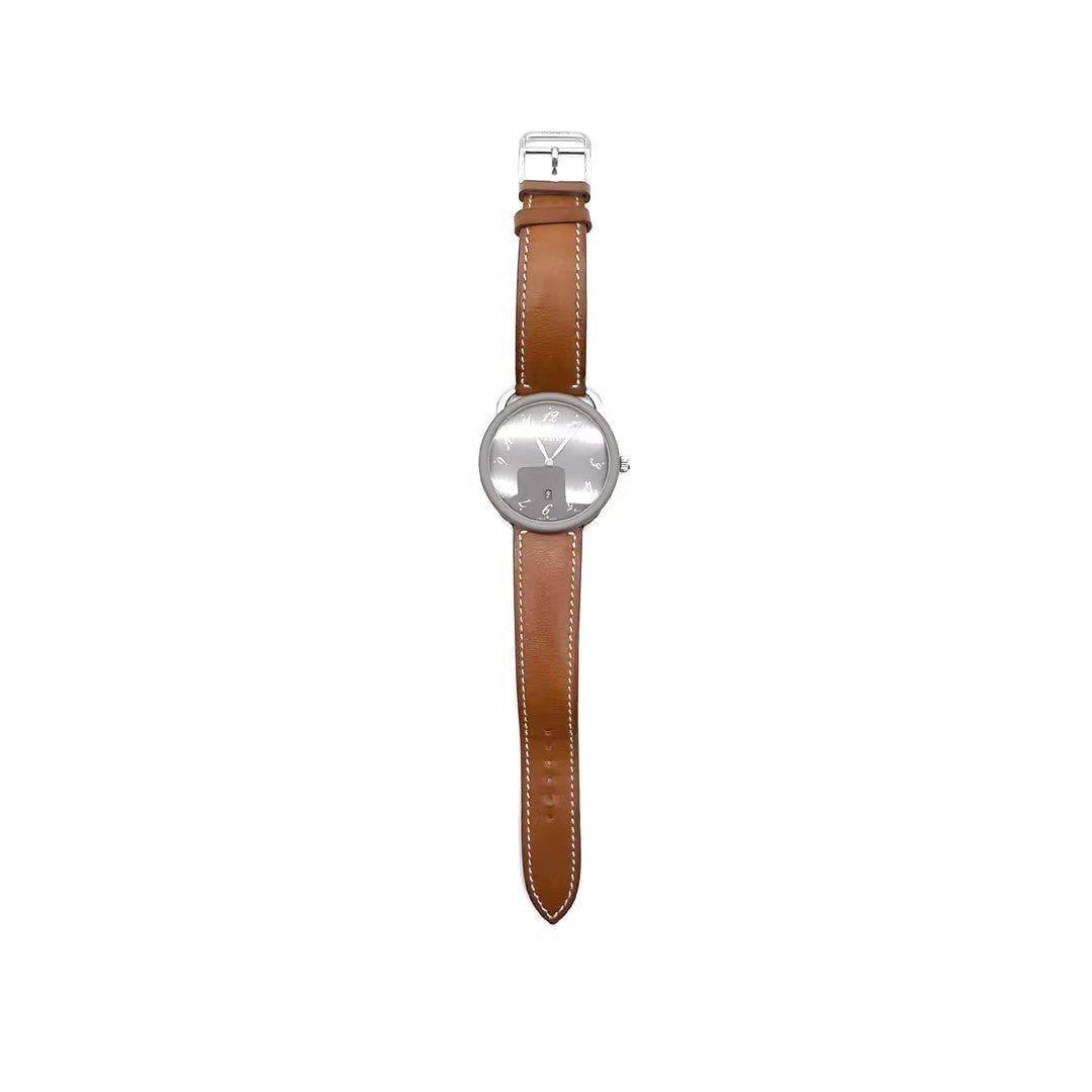 Hermes Areau Brown Watch - SHENGLI ROAD MARKET