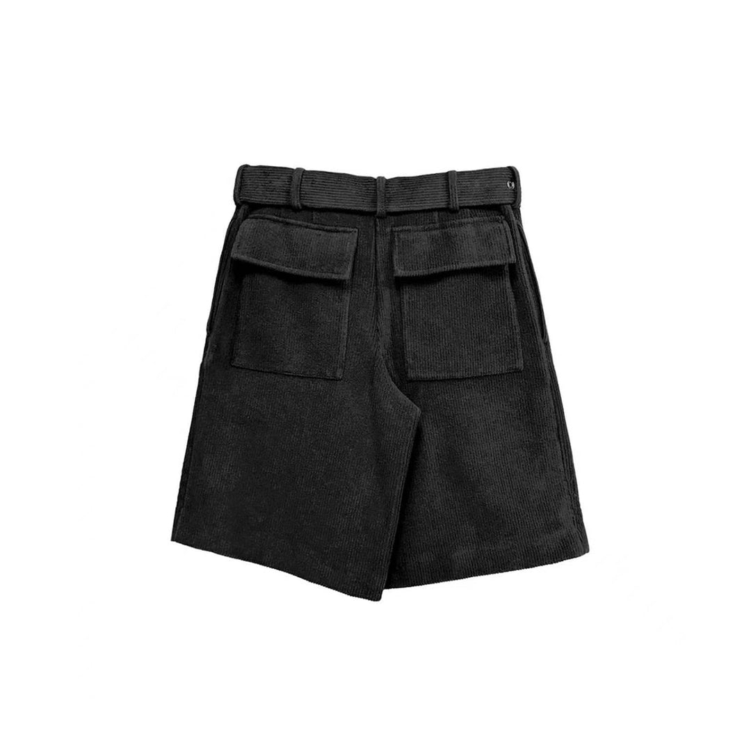 JIL SANDER Black Crochet Low - Rise Shorts - SHENGLI ROAD MARKET