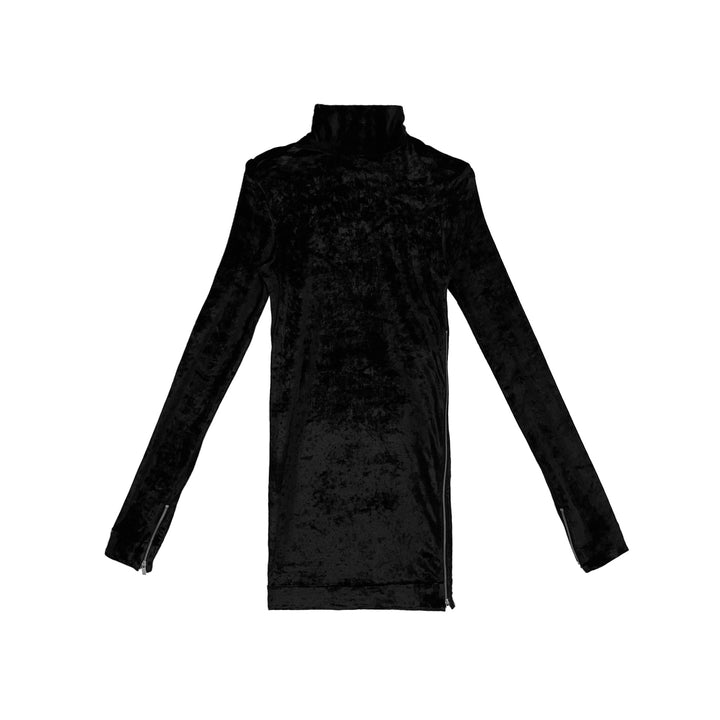JIL SANDER Black High - Neck Zip Up Sweaters - SHENGLI ROAD MARKET