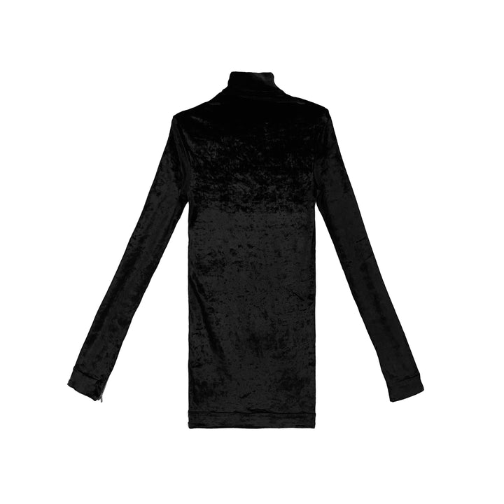 JIL SANDER Black High - Neck Zip Up Sweaters - SHENGLI ROAD MARKET