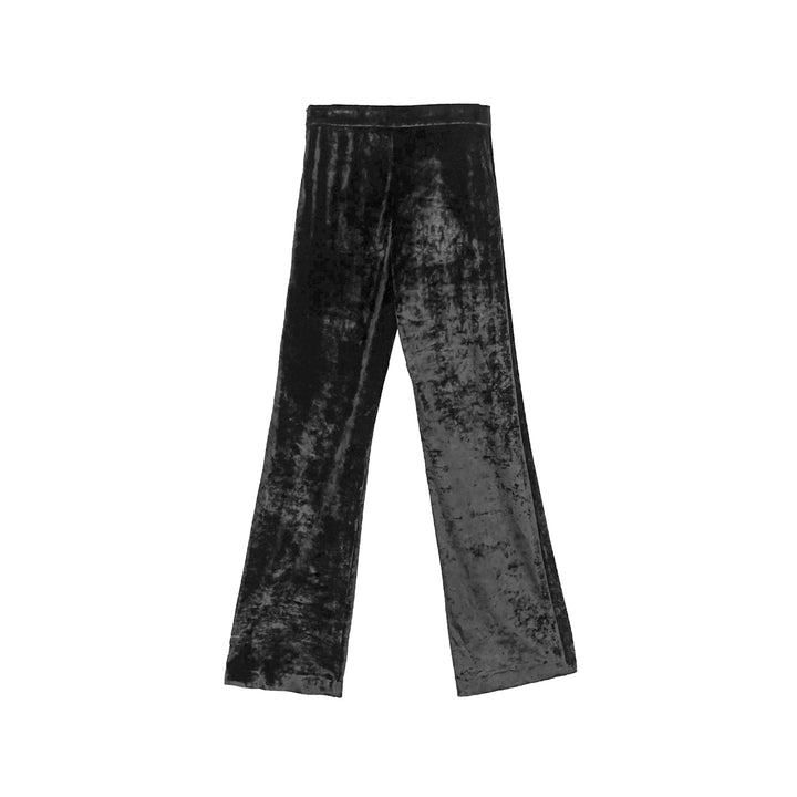 JIL SANDER Black Velvet Pants - SHENGLI ROAD MARKET