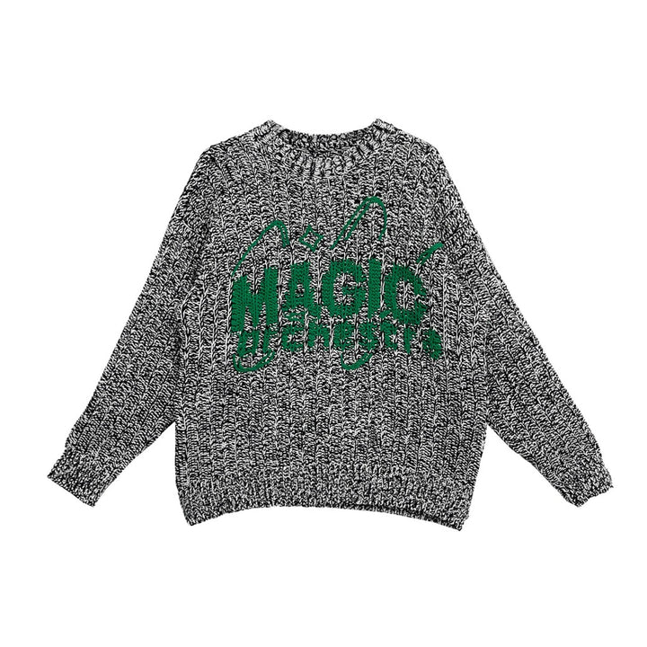JIL SANDER CN Black Off White Green Jumper Sweaters - SHENGLI ROAD MARKET