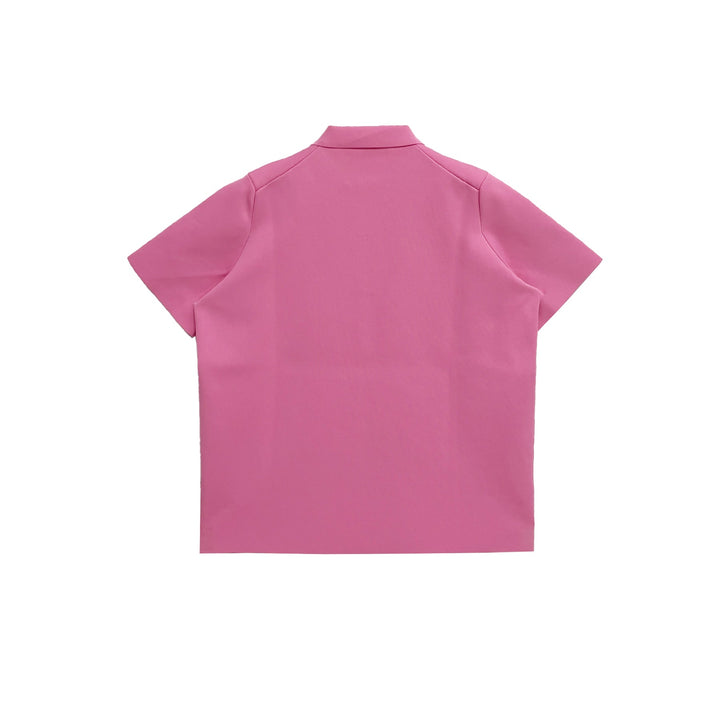 JIL SANDER Electric Pink Polo T-Shirts - SHENGLI ROAD MARKET