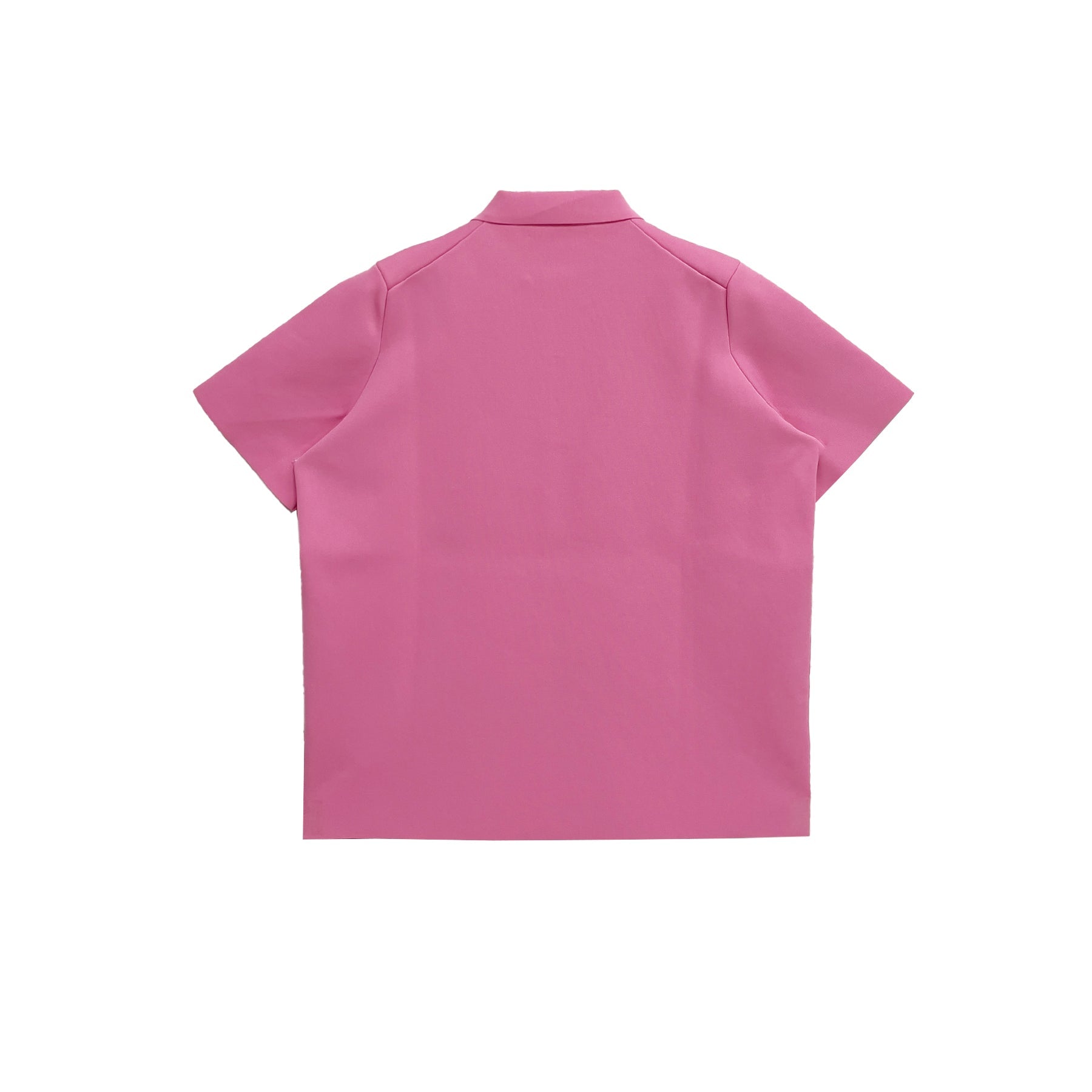 JIL SANDER Electric Pink Polo Tee - SRM – SHENGLI ROAD MARKET