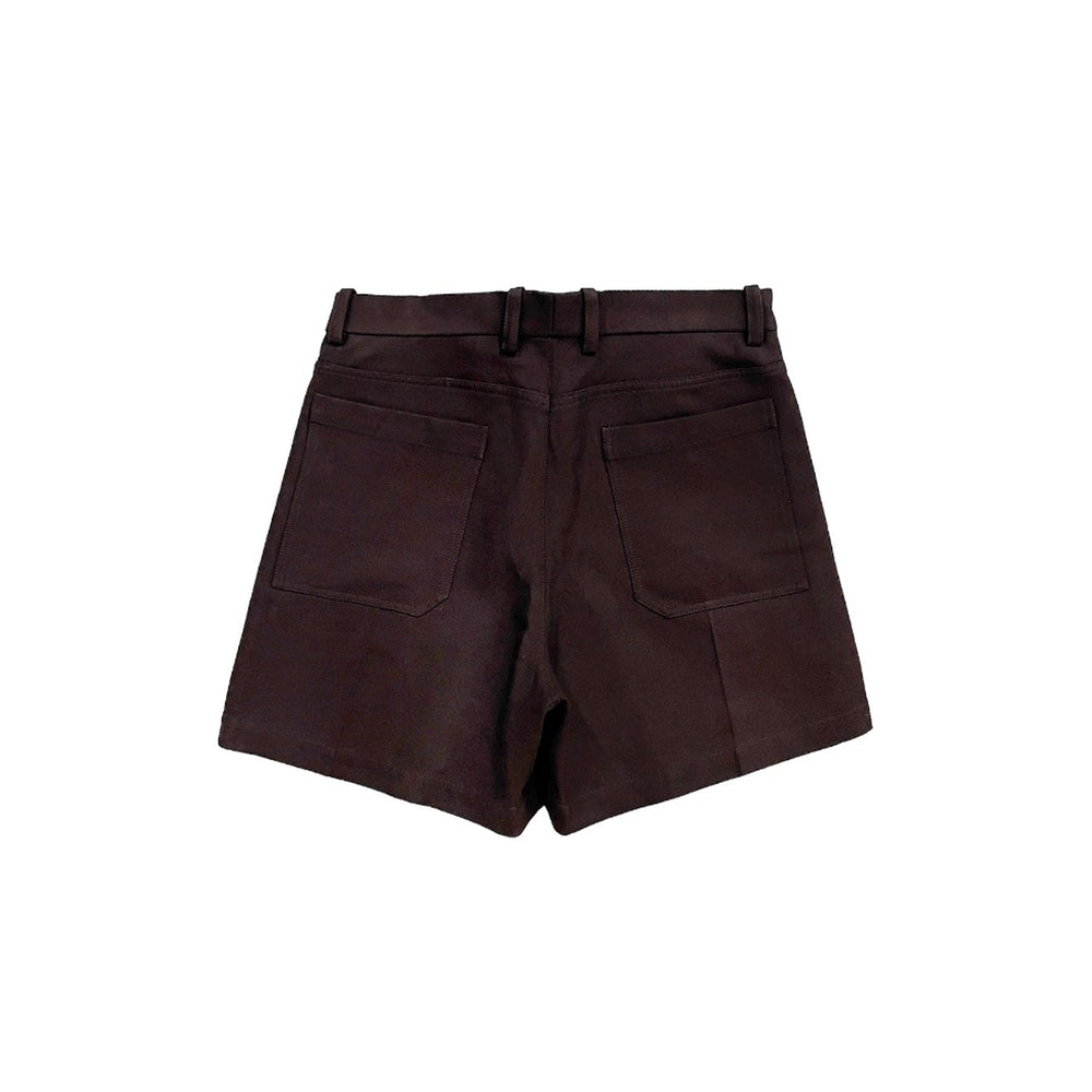 JIL SANDER Fondente Trouser Shorts - SHENGLI ROAD MARKET