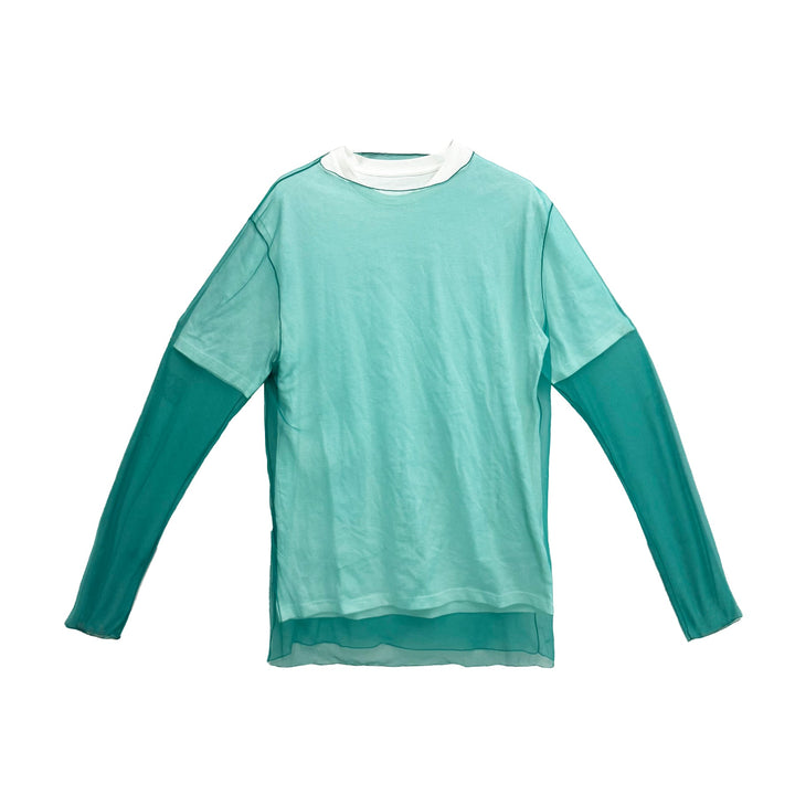 JIL SANDER Sheer Long Sleeve T-Shirt - SHENGLI ROAD MARKET
