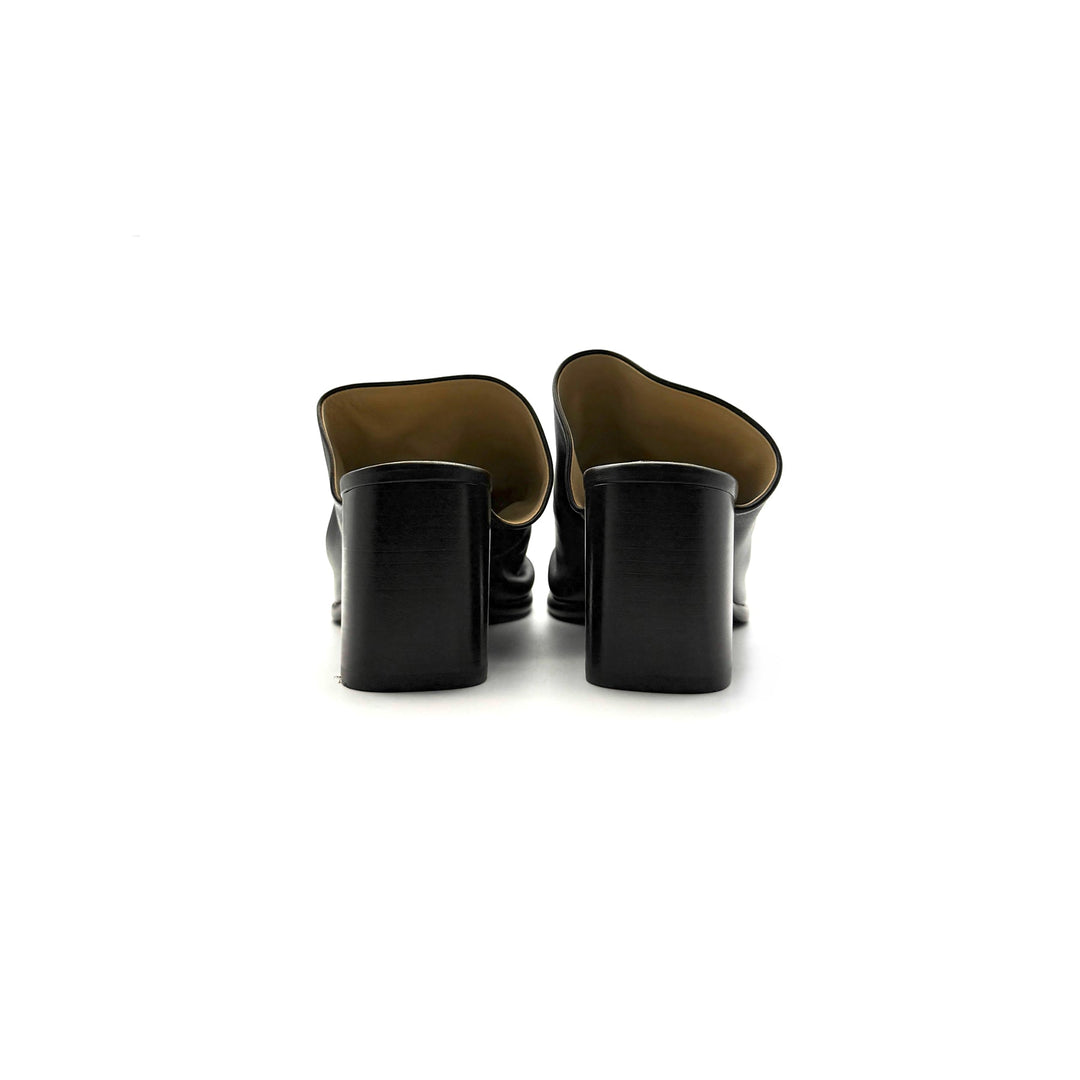 Lemaire Brown Glove Mules - SHENGLI ROAD MARKET