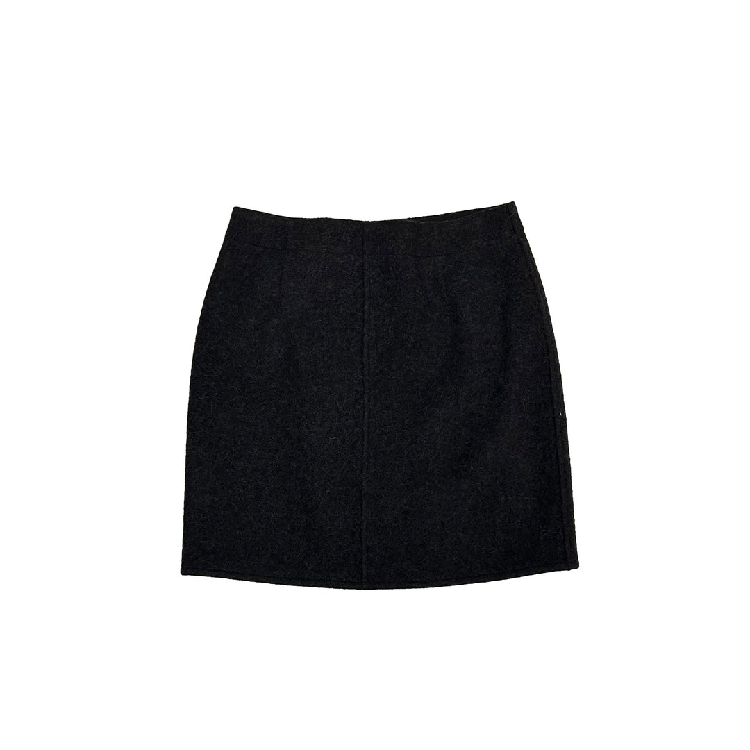 Lemaire Brushed Wool Wrap Mini Skirt - SHENGLI ROAD MARKET