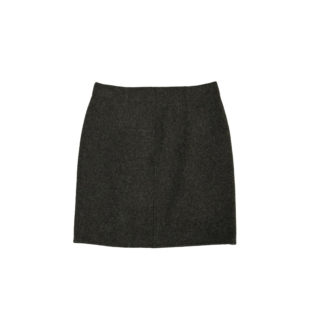Lemaire Brushed Wool Wrap Mini Skirt - SHENGLI ROAD MARKET