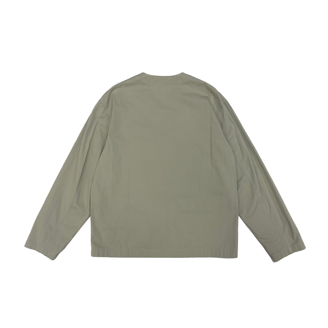 Lemaire Collarless Single-Breasted Jacket - SHENGLI ROAD MARKET