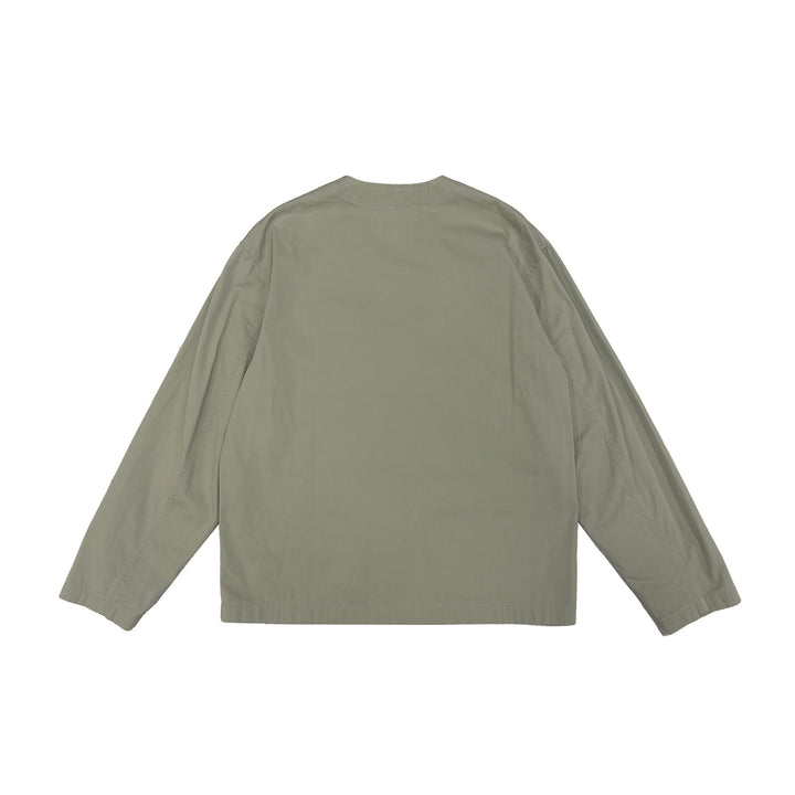 Lemaire Collarless Single-Breasted Jacket - SHENGLI ROAD MARKET