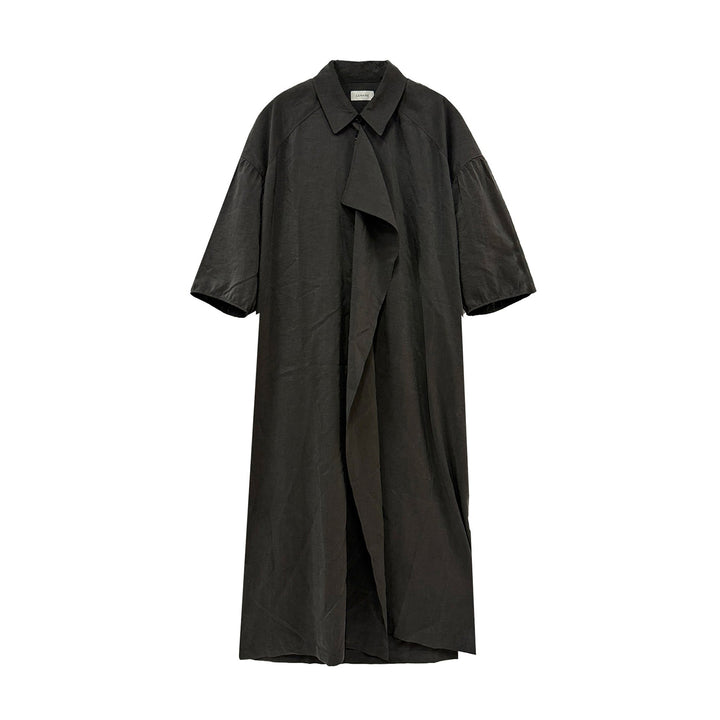 Lemaire Draped Shirt Dress - SHENGLI ROAD MARKET