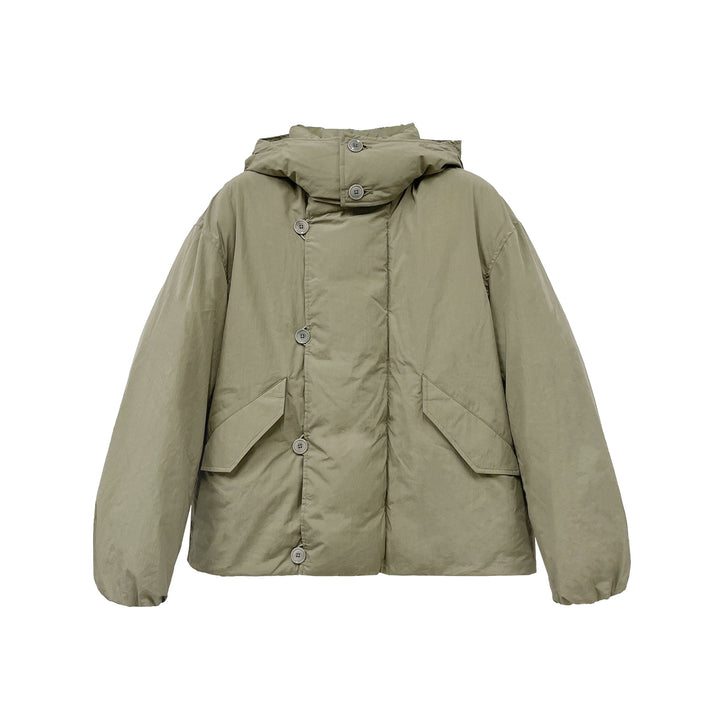 Lemaire Hooded Puffer Blouson Jacket - SHENGLI ROAD MARKET