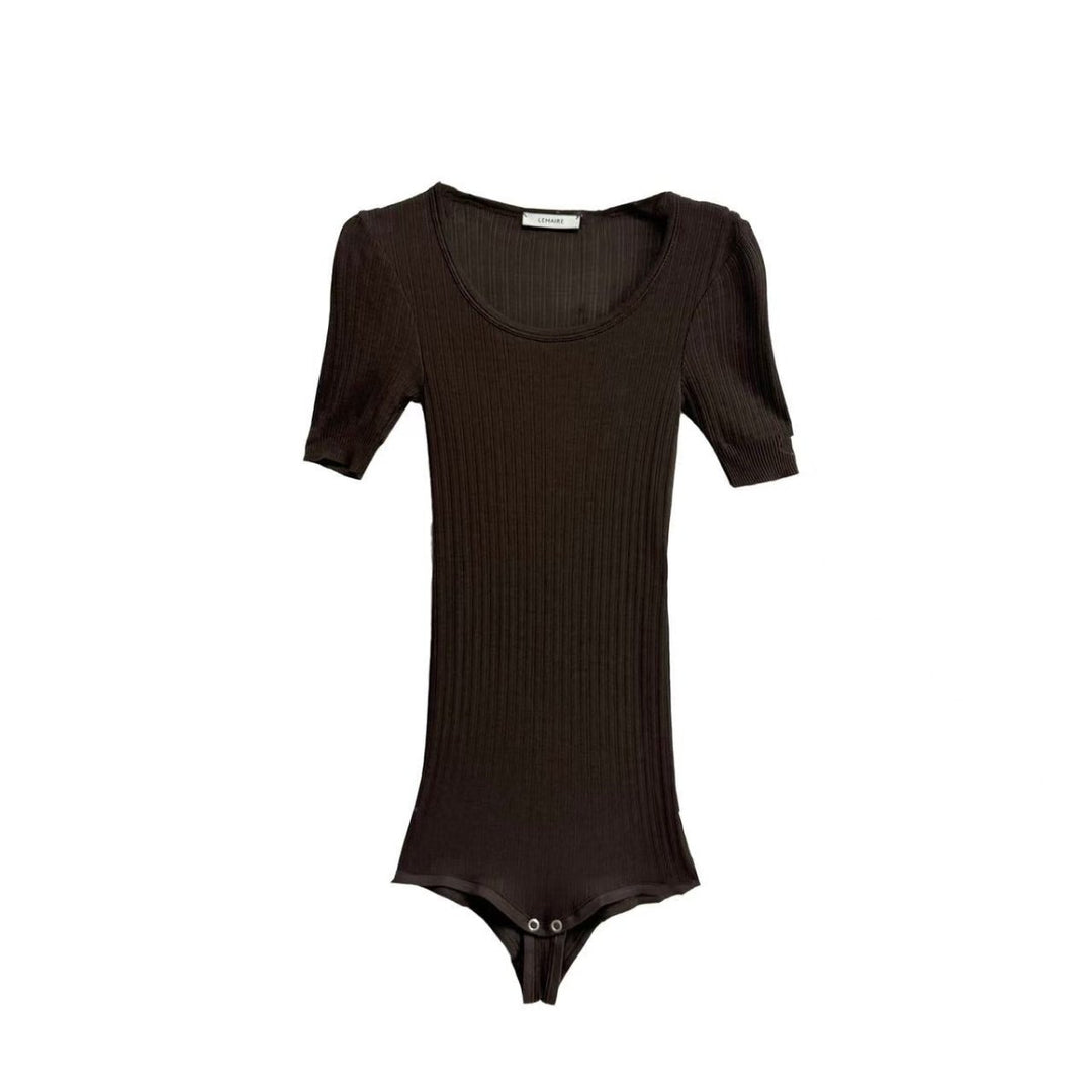 Lemaire Rib Short Sleeve Bodysuit - SHENGLI ROAD MARKET