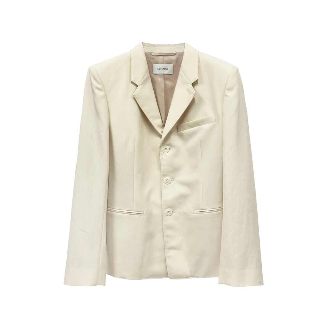 Lemaire Single-Breasted Fitted Tailored Jacket - SHENGLI ROAD MARKET