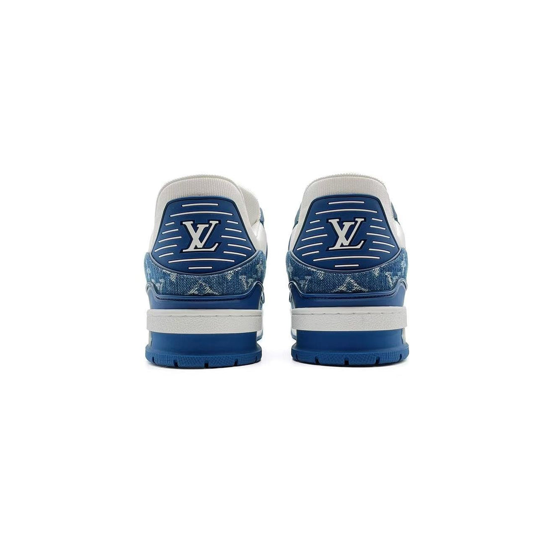 Louis Vuitton Denim Monogram Trainer Sneakers - SHENGLI ROAD MARKET
