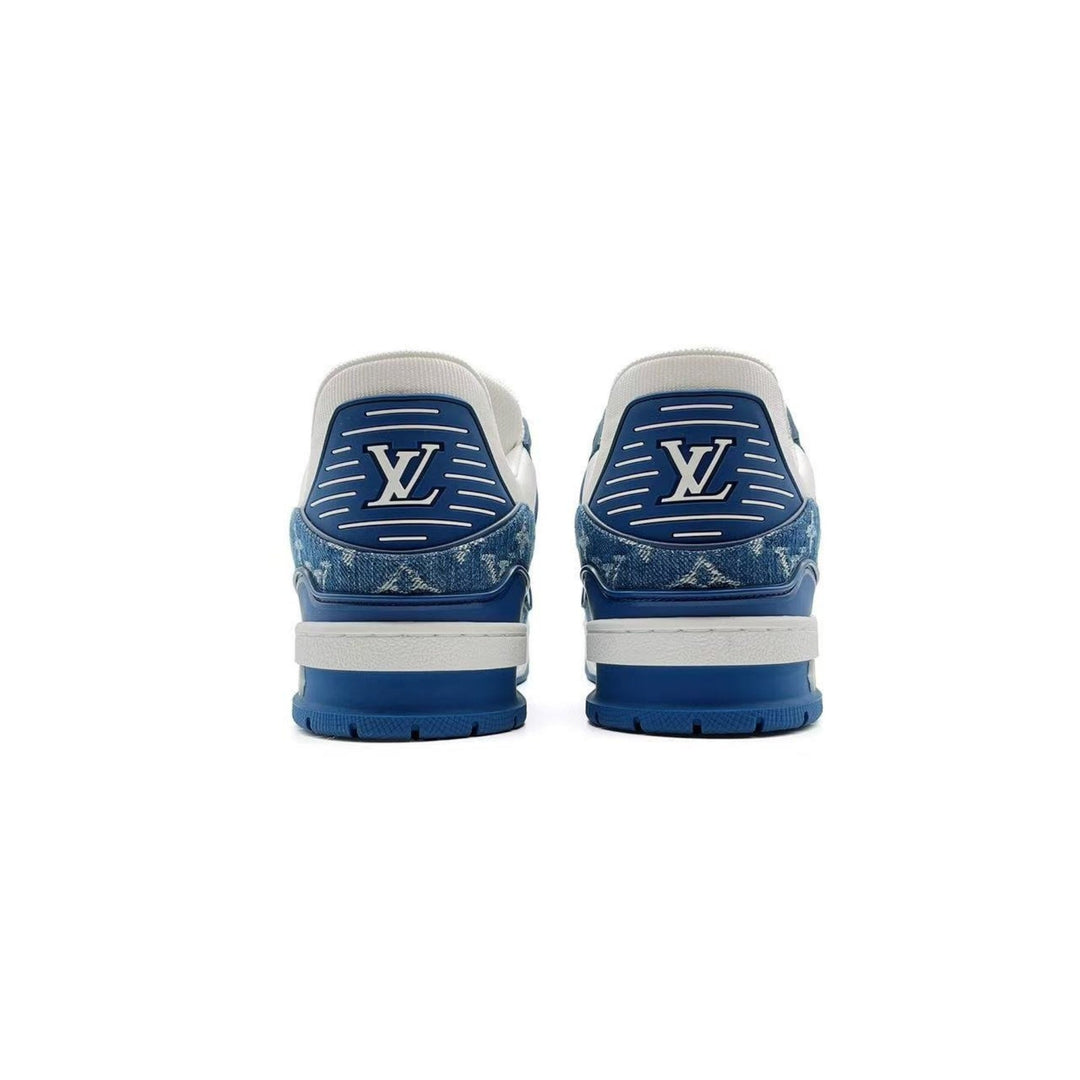 Louis Vuitton Denim Monogram Trainer Sneakers - SHENGLI ROAD MARKET