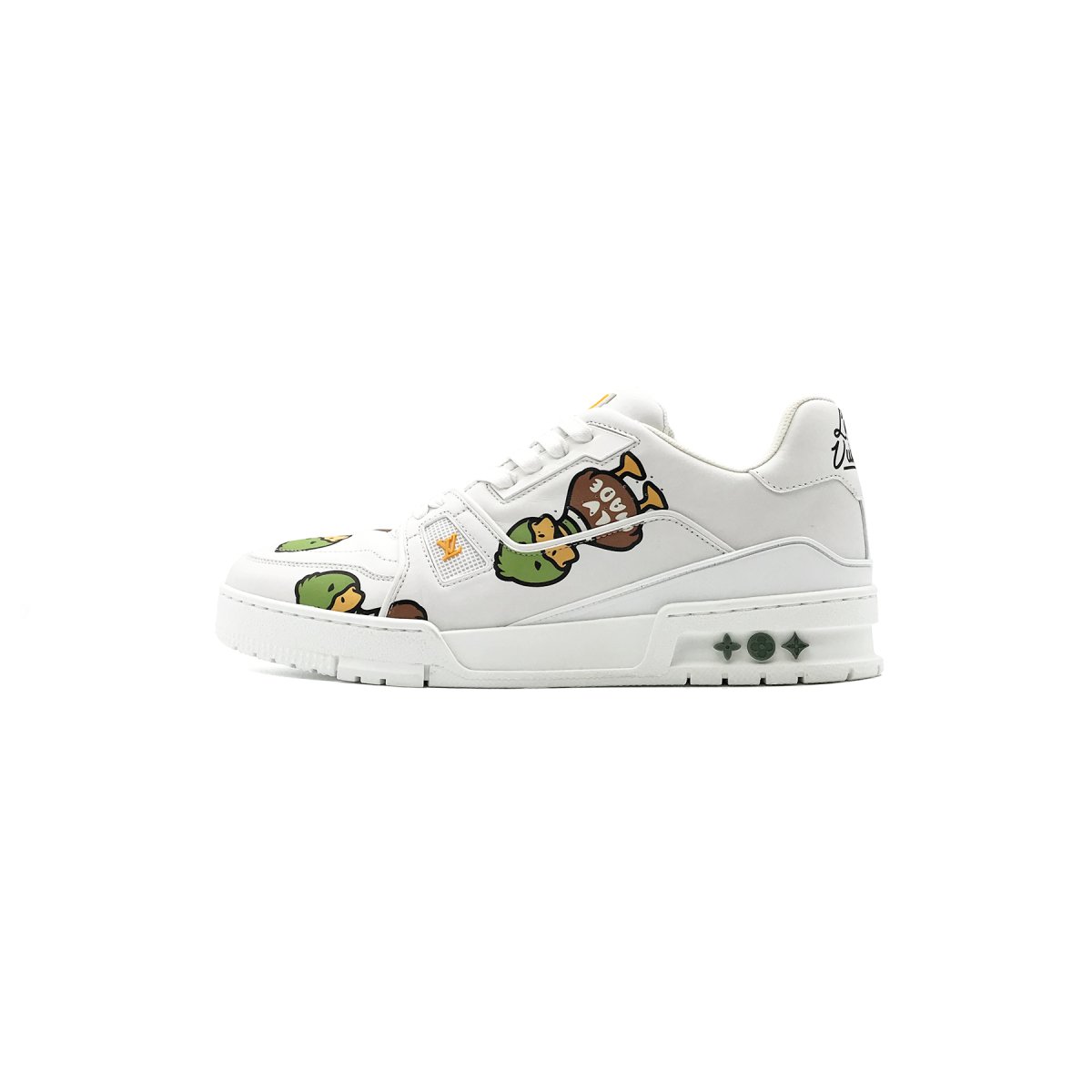 Louis Vuitton Duck Nigo White Trainer Sneaker - SHENGLI ROAD MARKET