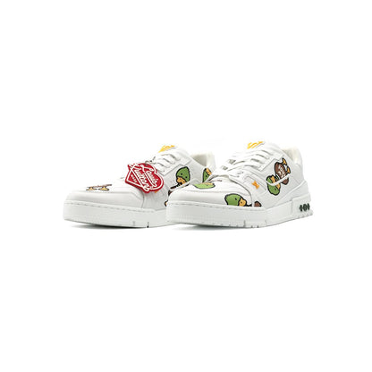 Louis Vuitton Duck Nigo White Trainer Sneaker - SHENGLI ROAD MARKET